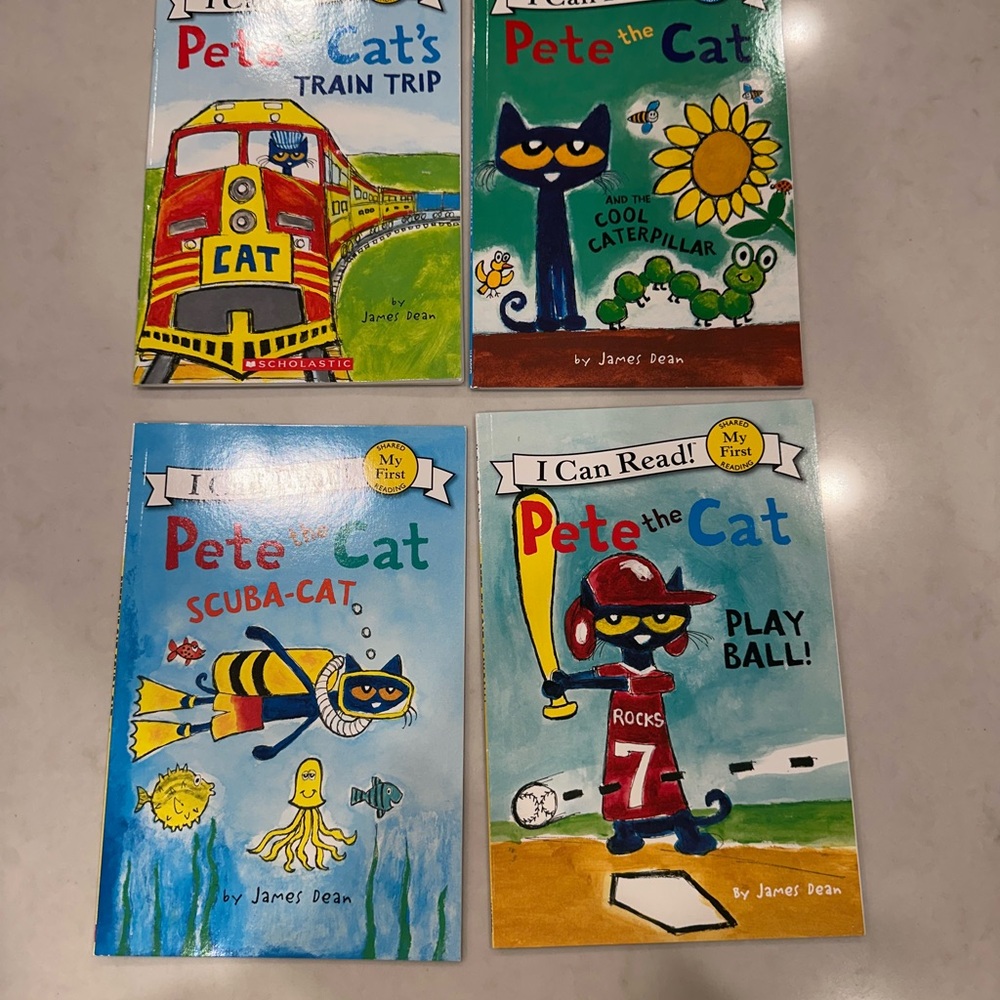 Pete the Cat Adventure Book Collection (set of 4)